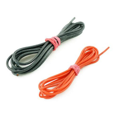 Silikonový kabel - 0,5mm² (1+1m)